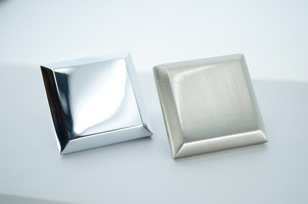 Vedin/Nuppi, Metalli, Kromi ja Pronssi "Bryne" 30mm