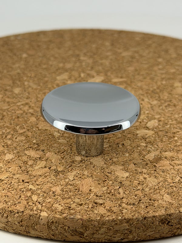 Vedin/Nuppi, Metallinen Kromi "Hubble Chrome" 40mm